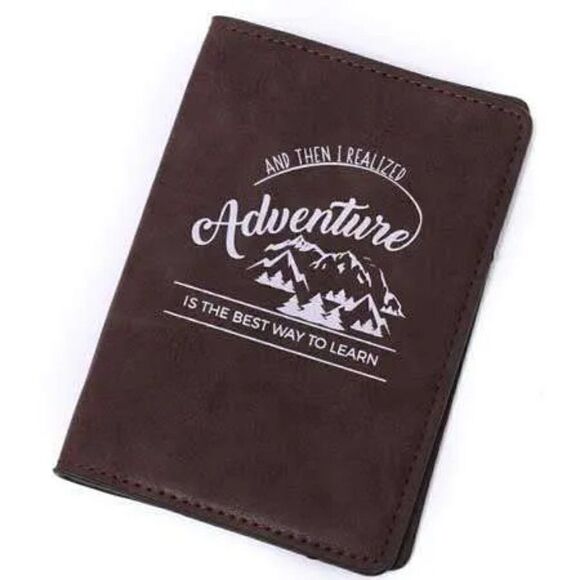 2/$30 LadiesāBrownāAdventureāPassportāCase - Picture 3 of 9